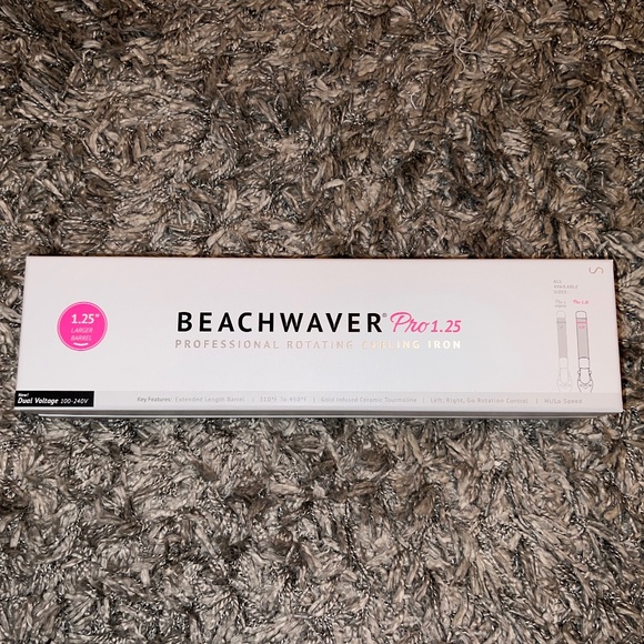 Beachwaver Pro 1.25 Dual Voltage Rotating Curling Iron - Picture 5 of 10